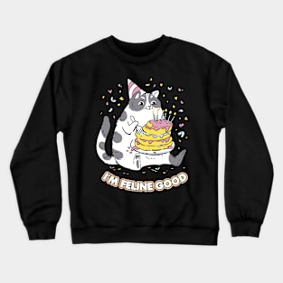 Purrday Festivities Crewneck Sweatshirt